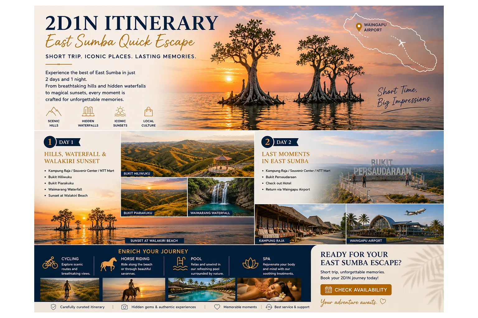 2D1N ITINERARY
